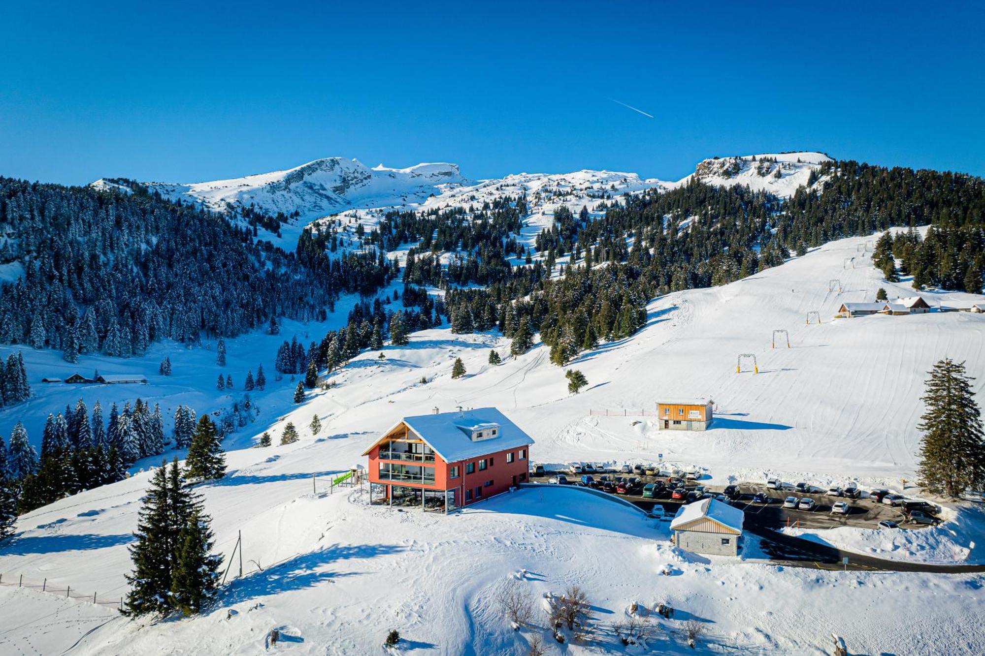 Hotel Restaurant Berghaus Malbun Buchserberg Buchs  Zewnętrze zdjęcie